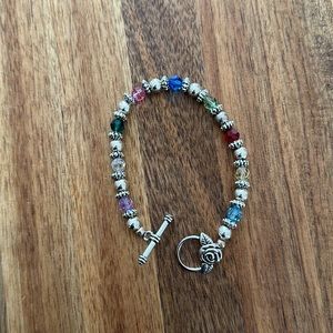 Rainbow chakra bracelet.